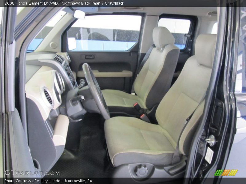  2008 Element LX AWD Gray/Black Interior