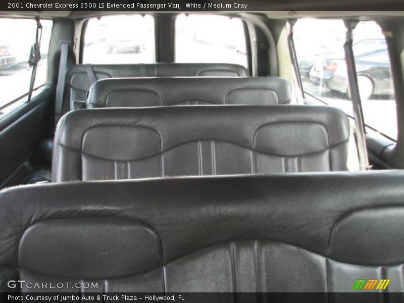  2001 Express 3500 LS Extended Passenger Van Medium Gray Interior