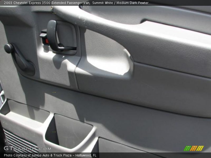 Summit White / Medium Dark Pewter 2003 Chevrolet Express 3500 Extended Passenger Van