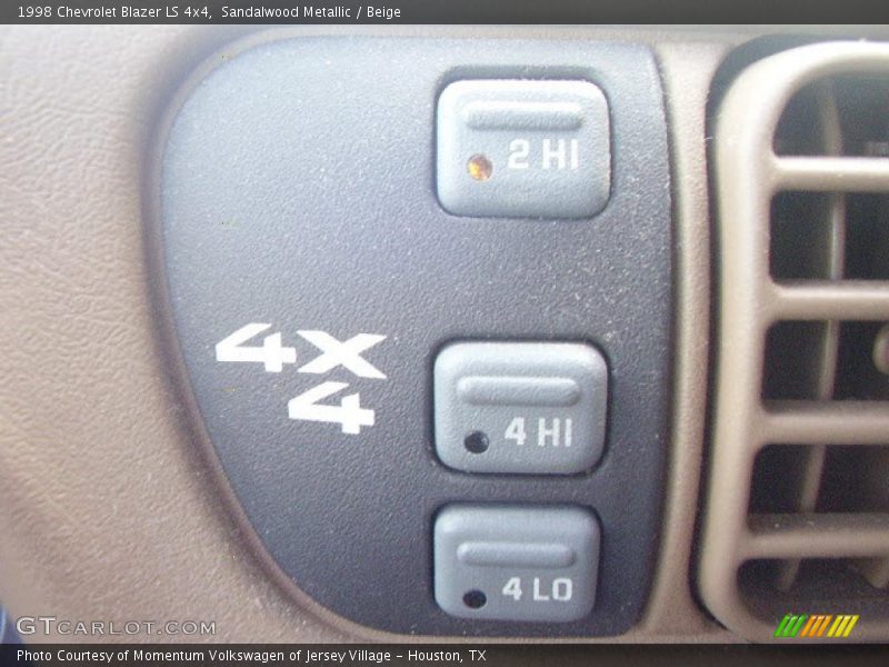 Sandalwood Metallic / Beige 1998 Chevrolet Blazer LS 4x4