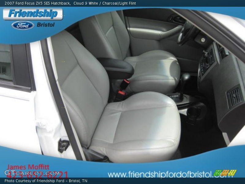 Cloud 9 White / Charcoal/Light Flint 2007 Ford Focus ZX5 SES Hatchback