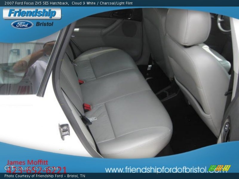 Cloud 9 White / Charcoal/Light Flint 2007 Ford Focus ZX5 SES Hatchback