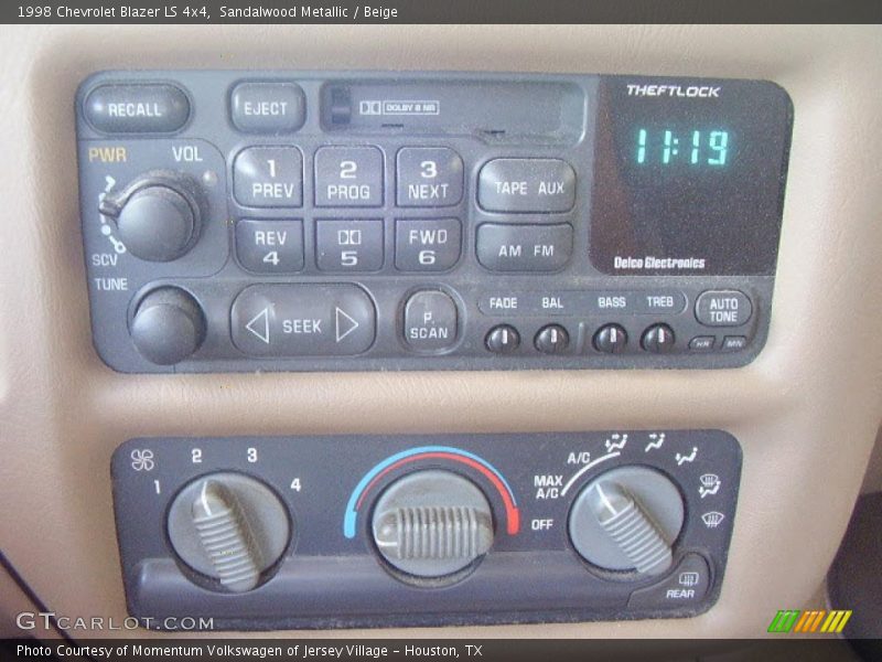 Sandalwood Metallic / Beige 1998 Chevrolet Blazer LS 4x4