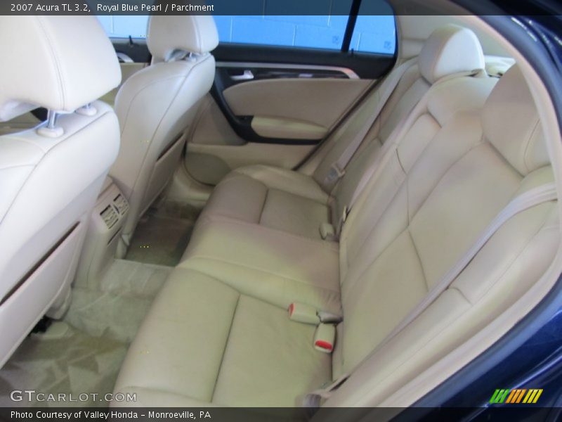 Royal Blue Pearl / Parchment 2007 Acura TL 3.2