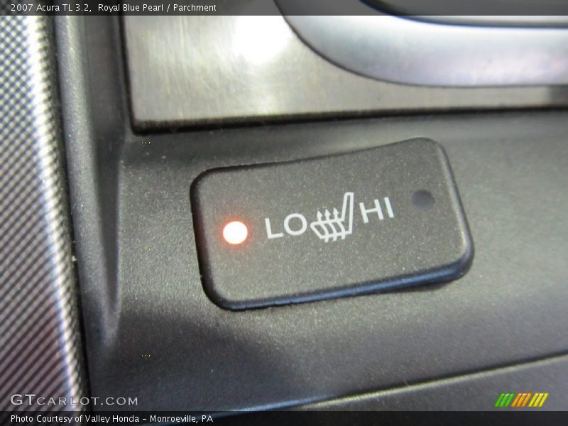 Royal Blue Pearl / Parchment 2007 Acura TL 3.2