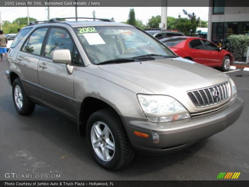 Burnished Gold Metallic / Ivory 2002 Lexus RX 300