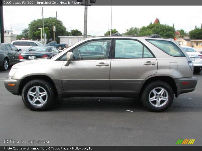 Burnished Gold Metallic / Ivory 2002 Lexus RX 300