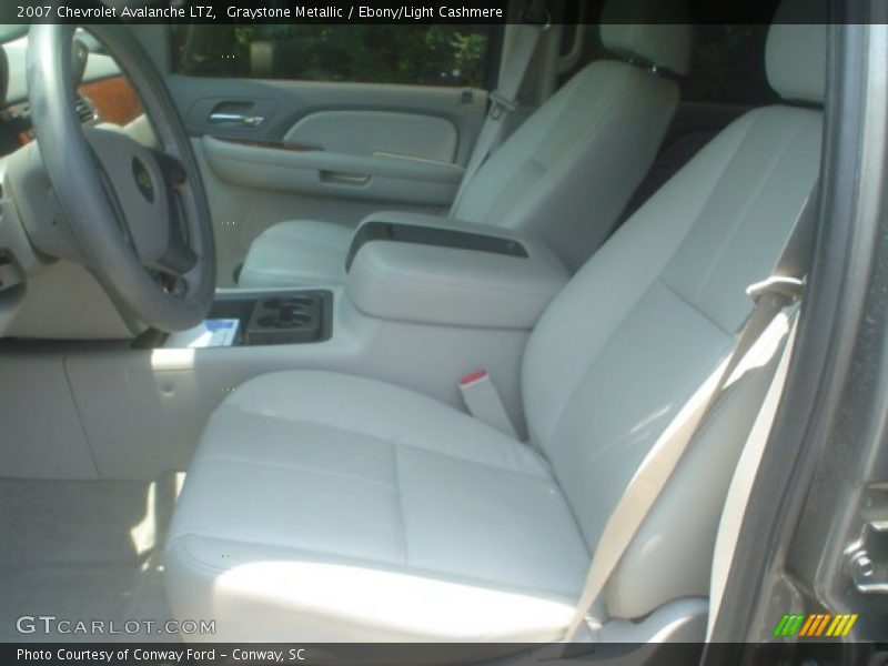 Graystone Metallic / Ebony/Light Cashmere 2007 Chevrolet Avalanche LTZ