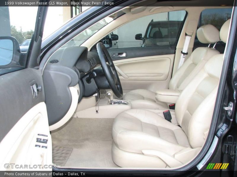 Black Magic Pearl / Beige 1999 Volkswagen Passat GLS Wagon