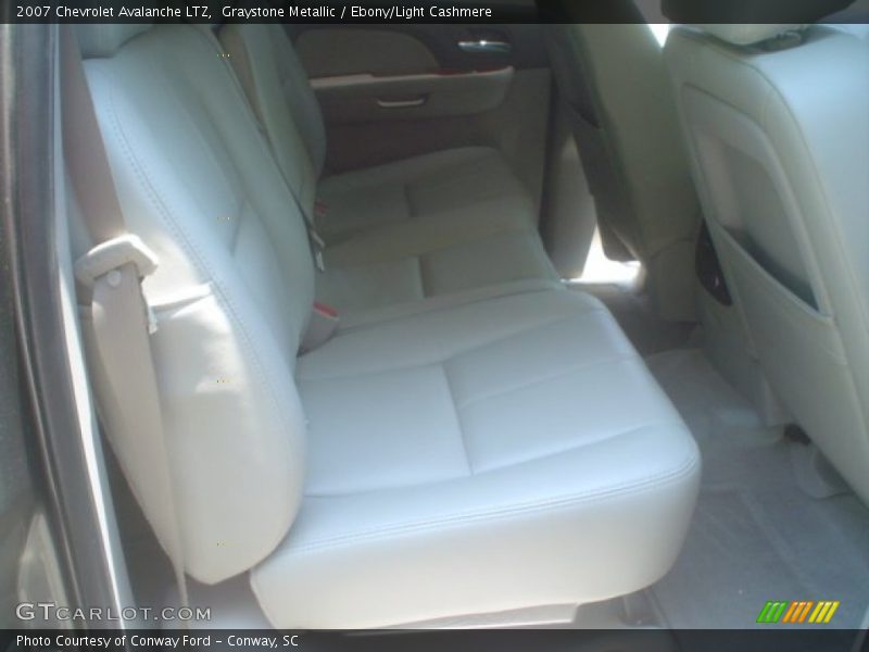 Graystone Metallic / Ebony/Light Cashmere 2007 Chevrolet Avalanche LTZ