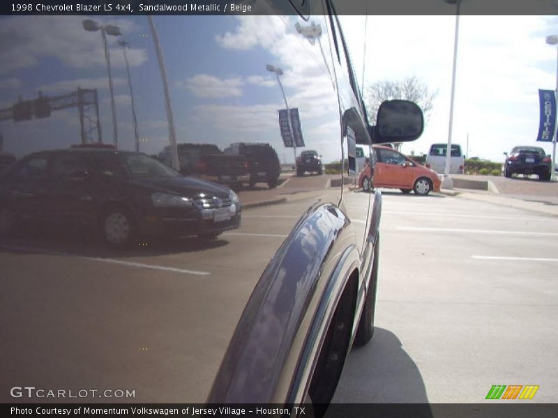Sandalwood Metallic / Beige 1998 Chevrolet Blazer LS 4x4