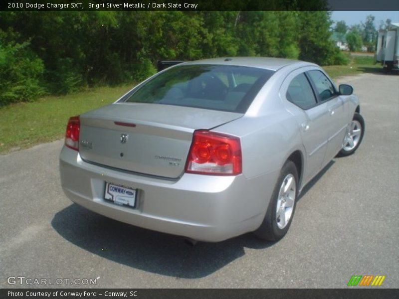 Bright Silver Metallic / Dark Slate Gray 2010 Dodge Charger SXT