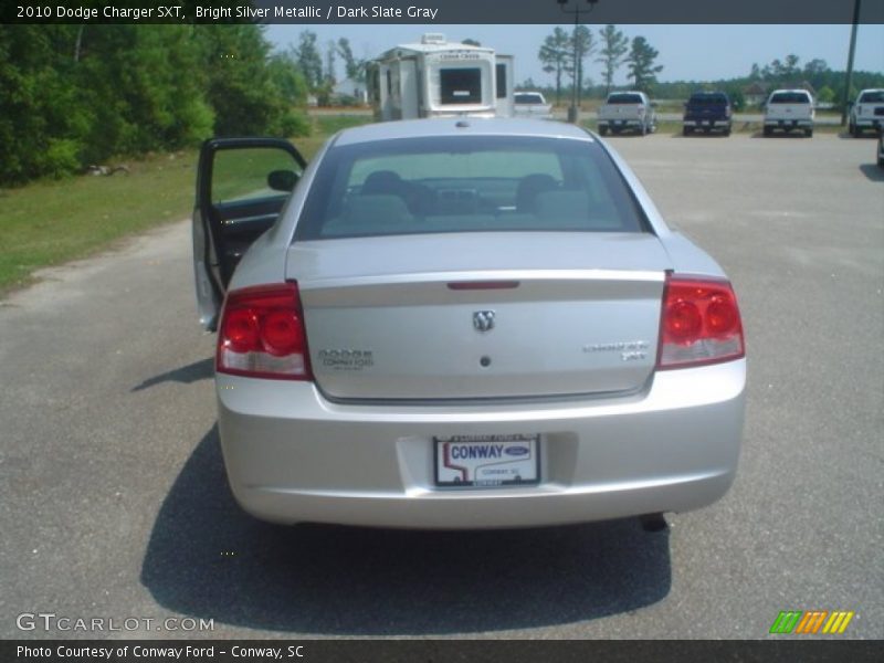 Bright Silver Metallic / Dark Slate Gray 2010 Dodge Charger SXT