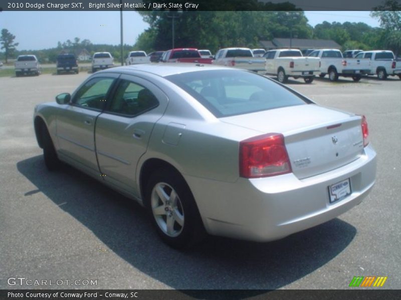 Bright Silver Metallic / Dark Slate Gray 2010 Dodge Charger SXT