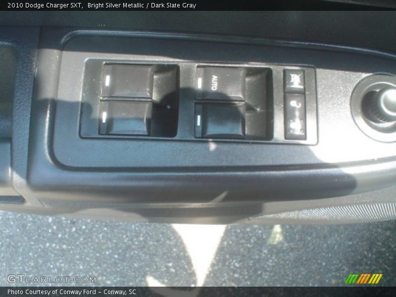 Bright Silver Metallic / Dark Slate Gray 2010 Dodge Charger SXT