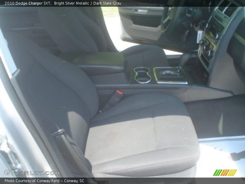 Bright Silver Metallic / Dark Slate Gray 2010 Dodge Charger SXT