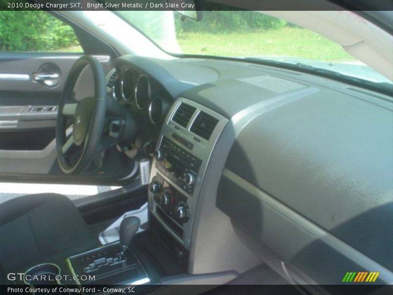 Bright Silver Metallic / Dark Slate Gray 2010 Dodge Charger SXT