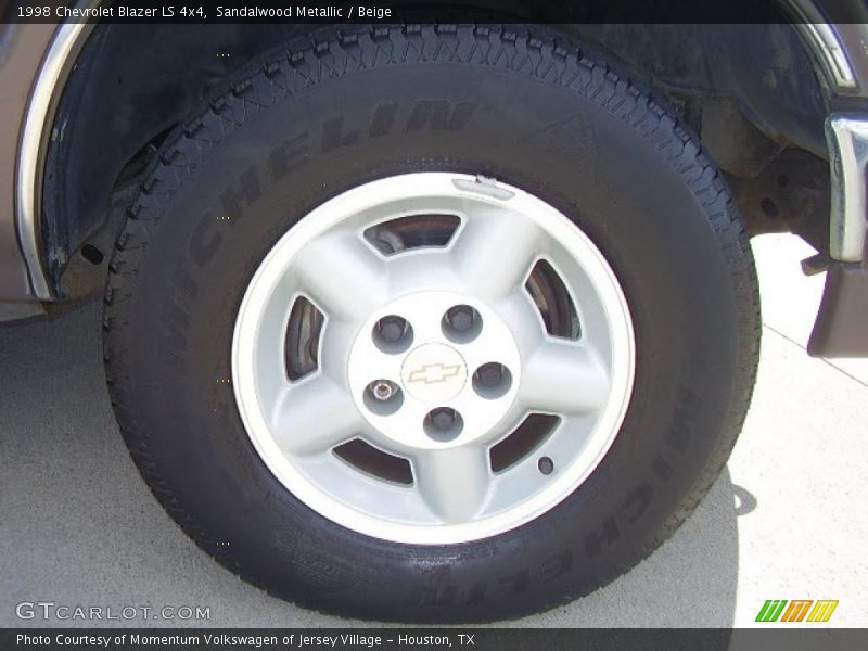 Sandalwood Metallic / Beige 1998 Chevrolet Blazer LS 4x4