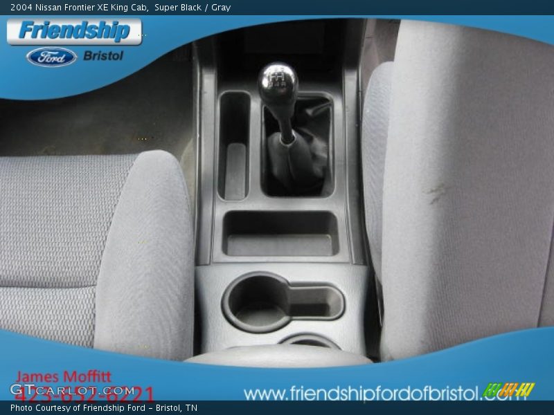 Super Black / Gray 2004 Nissan Frontier XE King Cab