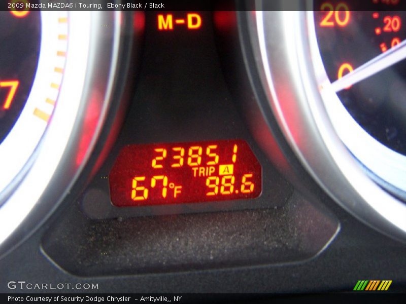 Ebony Black / Black 2009 Mazda MAZDA6 i Touring
