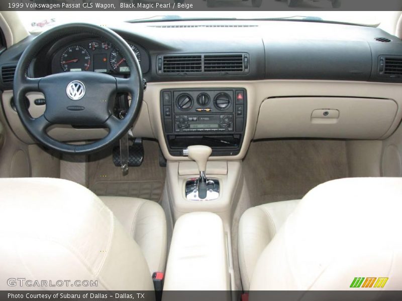 Black Magic Pearl / Beige 1999 Volkswagen Passat GLS Wagon