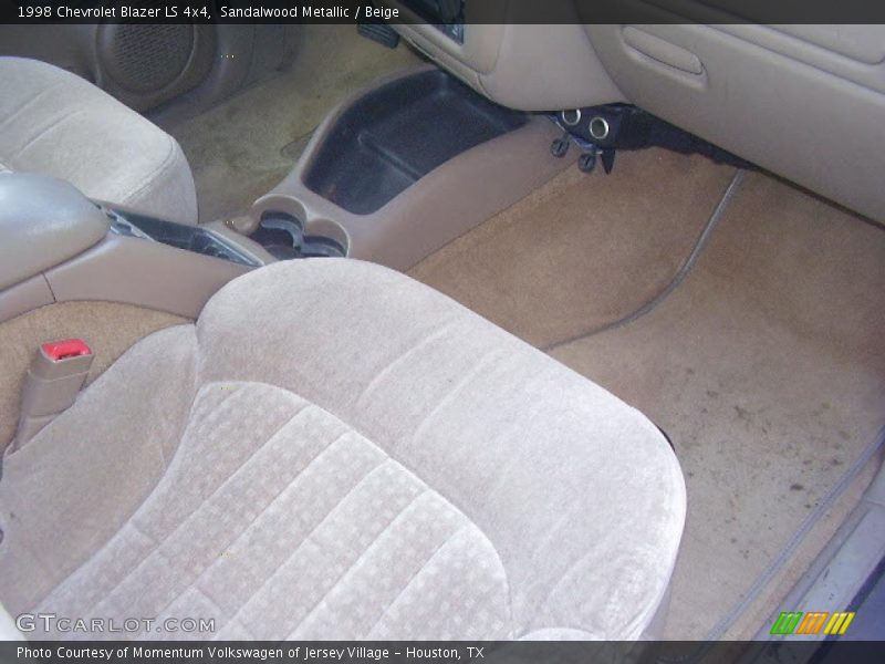 Sandalwood Metallic / Beige 1998 Chevrolet Blazer LS 4x4