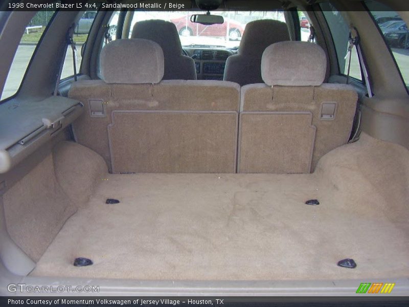 Sandalwood Metallic / Beige 1998 Chevrolet Blazer LS 4x4