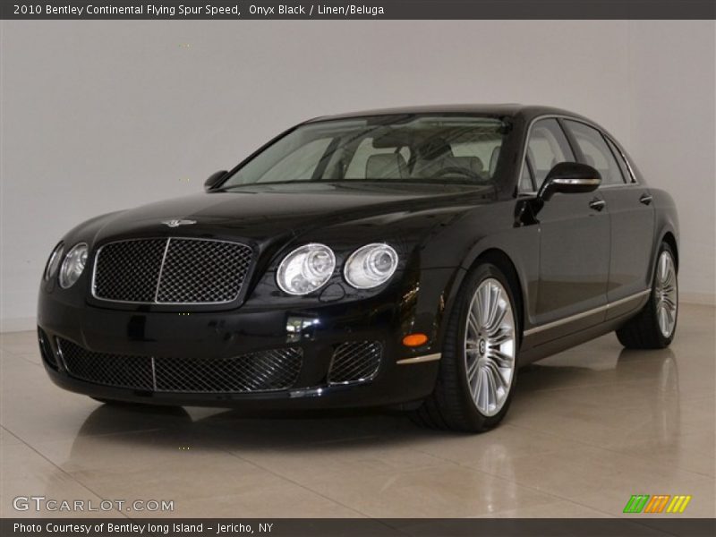 Onyx Black / Linen/Beluga 2010 Bentley Continental Flying Spur Speed