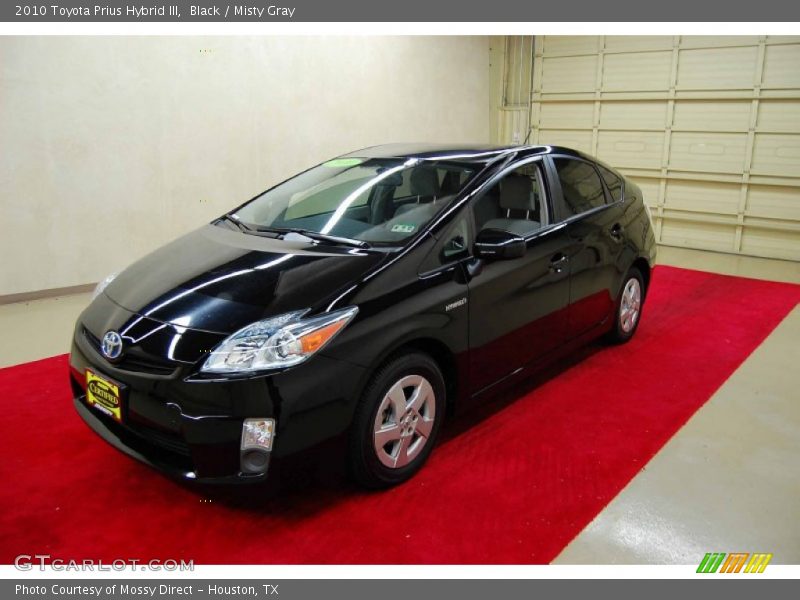 Black / Misty Gray 2010 Toyota Prius Hybrid III