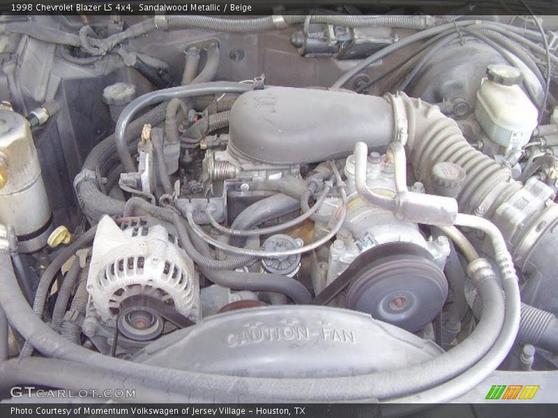 Sandalwood Metallic / Beige 1998 Chevrolet Blazer LS 4x4