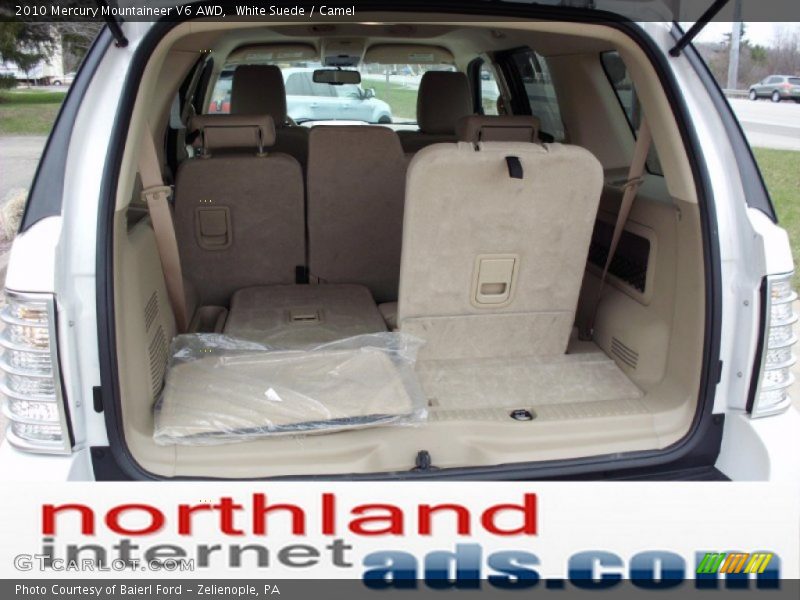 White Suede / Camel 2010 Mercury Mountaineer V6 AWD
