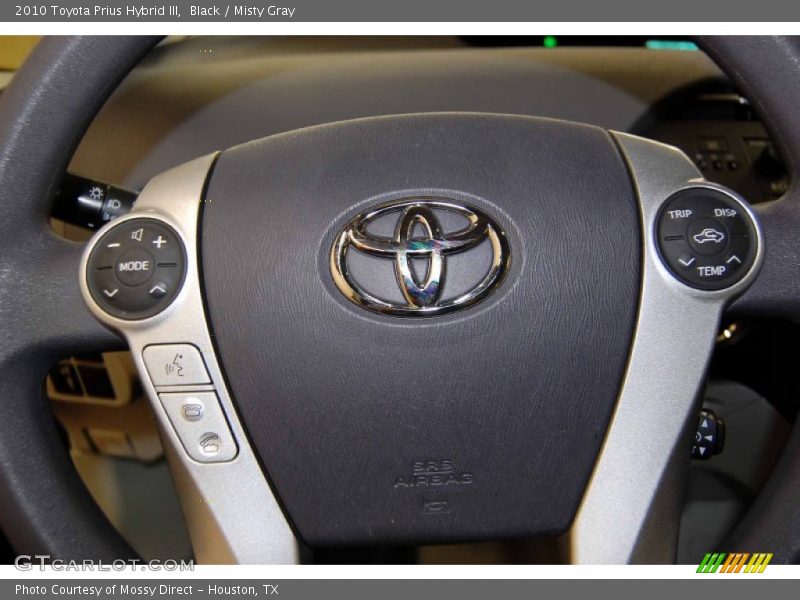 Black / Misty Gray 2010 Toyota Prius Hybrid III