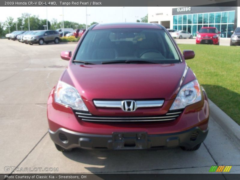 Tango Red Pearl / Black 2009 Honda CR-V EX-L 4WD