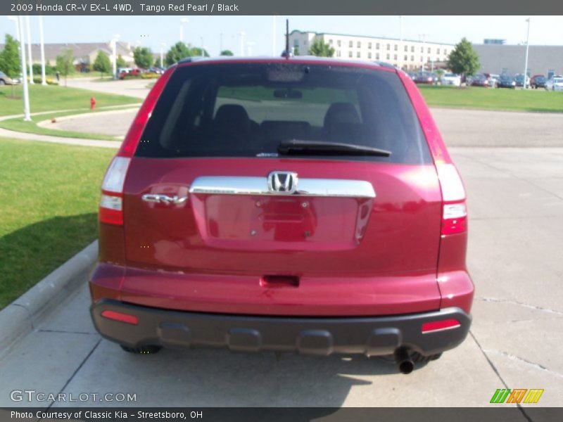 Tango Red Pearl / Black 2009 Honda CR-V EX-L 4WD