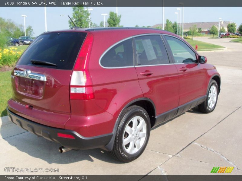 Tango Red Pearl / Black 2009 Honda CR-V EX-L 4WD