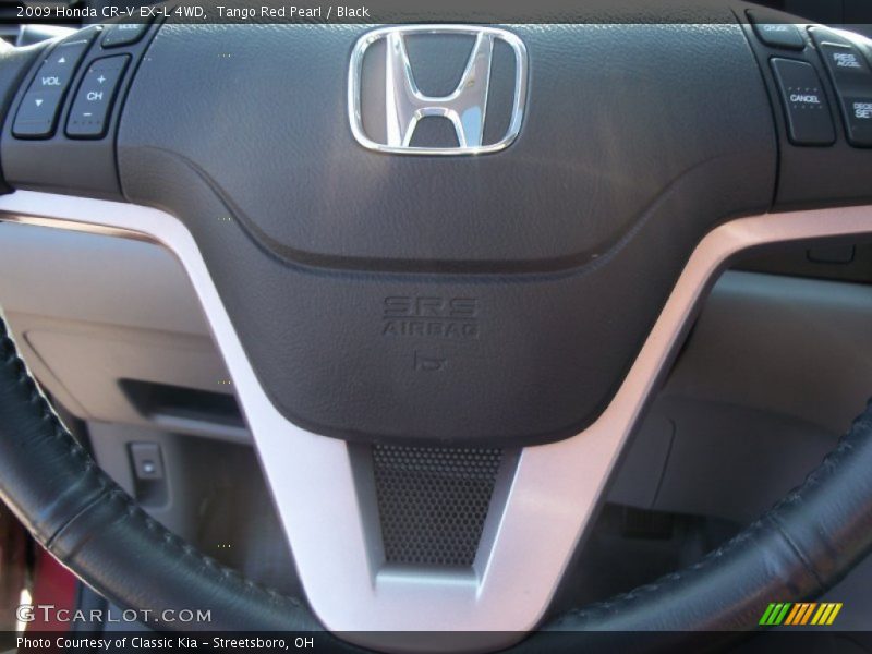 Tango Red Pearl / Black 2009 Honda CR-V EX-L 4WD