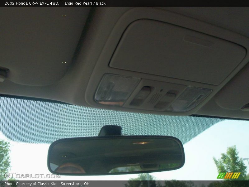 Tango Red Pearl / Black 2009 Honda CR-V EX-L 4WD