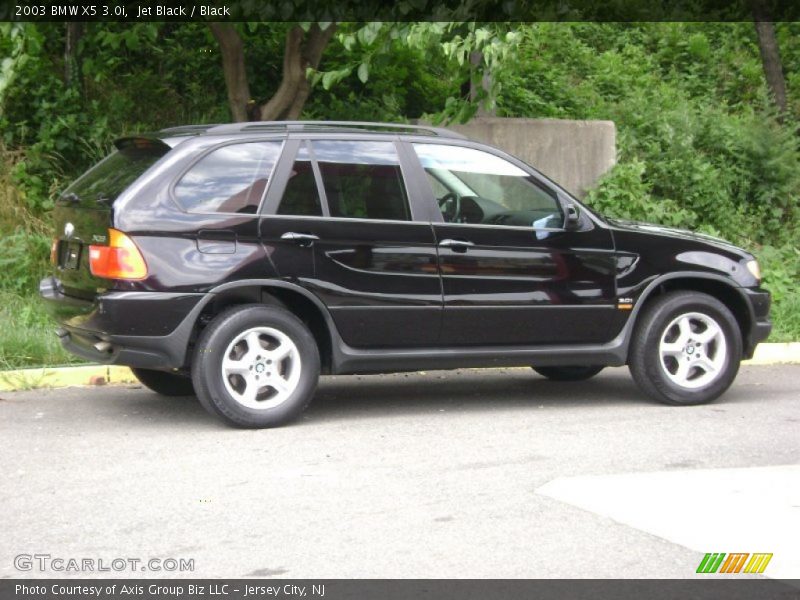 Jet Black / Black 2003 BMW X5 3.0i