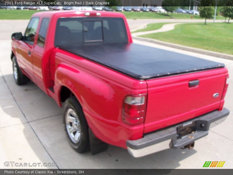 Bright Red / Dark Graphite 2001 Ford Ranger XLT SuperCab