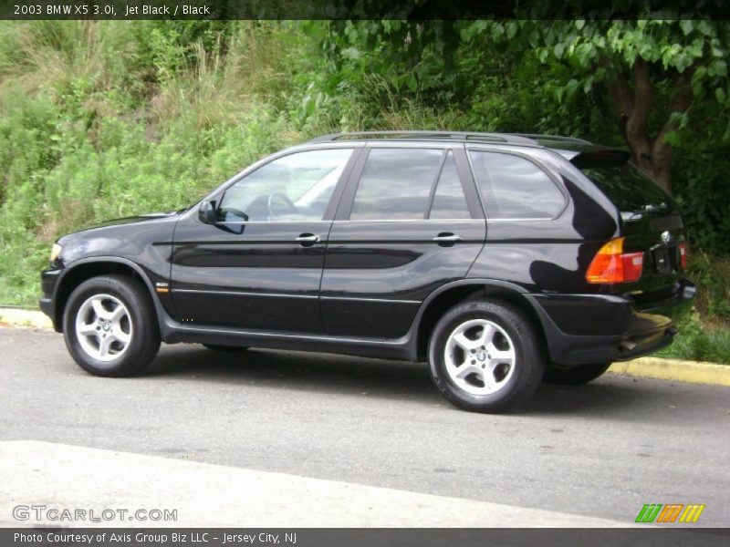 Jet Black / Black 2003 BMW X5 3.0i