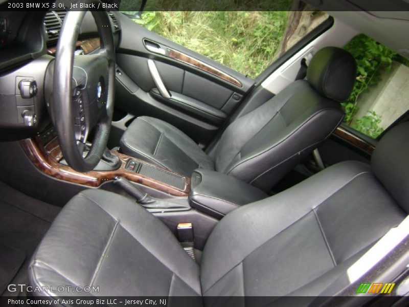 Jet Black / Black 2003 BMW X5 3.0i