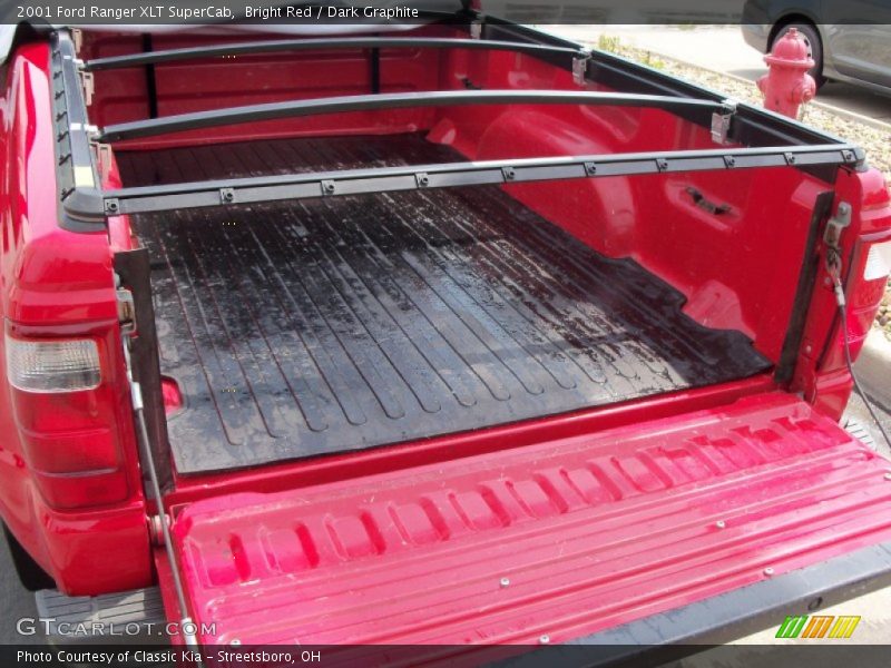 Bright Red / Dark Graphite 2001 Ford Ranger XLT SuperCab