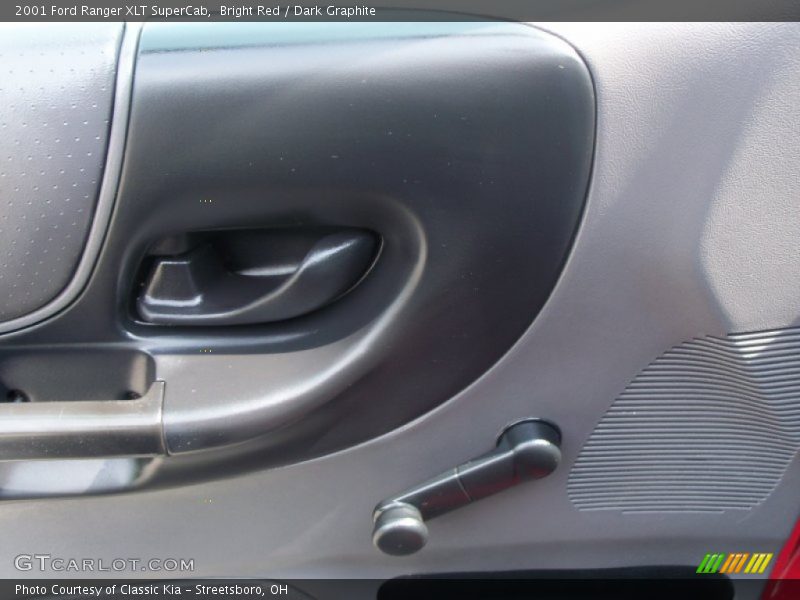Bright Red / Dark Graphite 2001 Ford Ranger XLT SuperCab