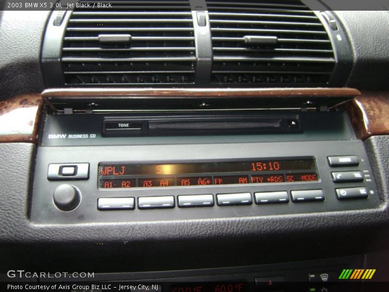 Jet Black / Black 2003 BMW X5 3.0i