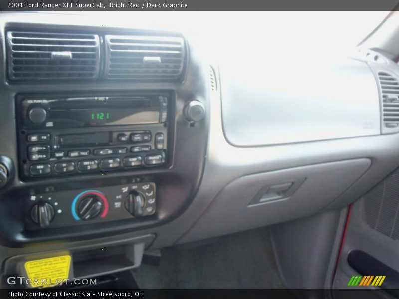 Bright Red / Dark Graphite 2001 Ford Ranger XLT SuperCab