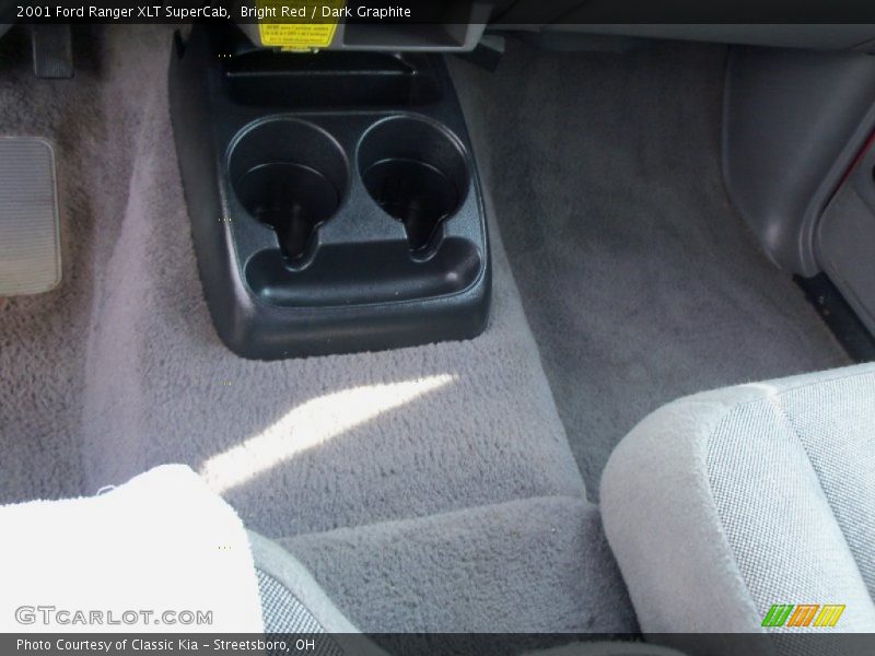 Bright Red / Dark Graphite 2001 Ford Ranger XLT SuperCab
