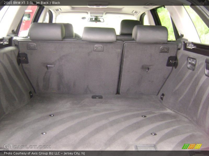 Jet Black / Black 2003 BMW X5 3.0i