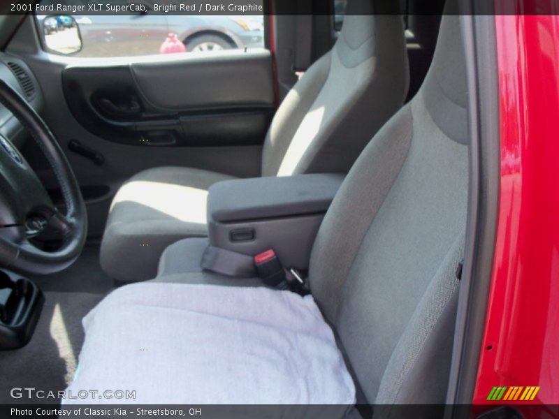 Bright Red / Dark Graphite 2001 Ford Ranger XLT SuperCab