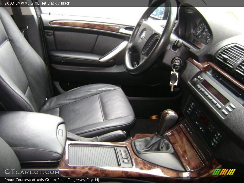 Jet Black / Black 2003 BMW X5 3.0i