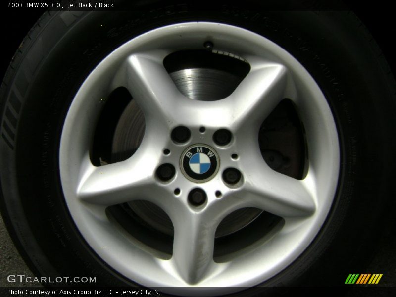 Jet Black / Black 2003 BMW X5 3.0i